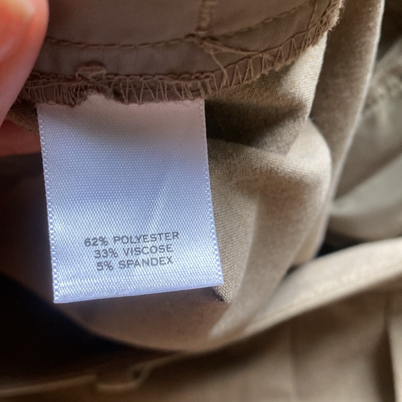 Halogen tailor fit size 4 brown dress pants - Picture 3 of 5